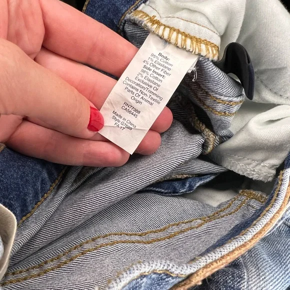 Madewell Cruiser Straight Crop Jeans: Pieced Edition - Picture 5 of 7